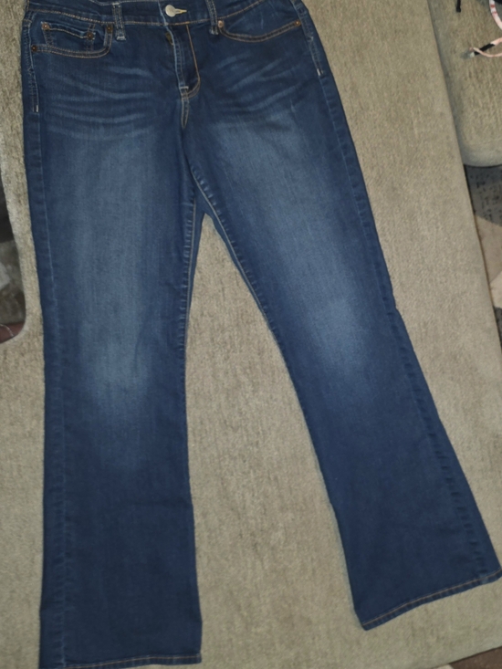 Lucky Brand Denim - Lucky Brand's Classic Dark Blue Women's Bootcut Jeans Size 8